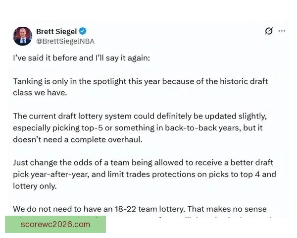 NBA扩军被批为圈钱之举 新增两支队伍恐成摆烂中心